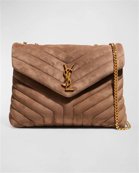 ysl quilted suede leather neiman marcus|saint laurent YSL shoulder bag.